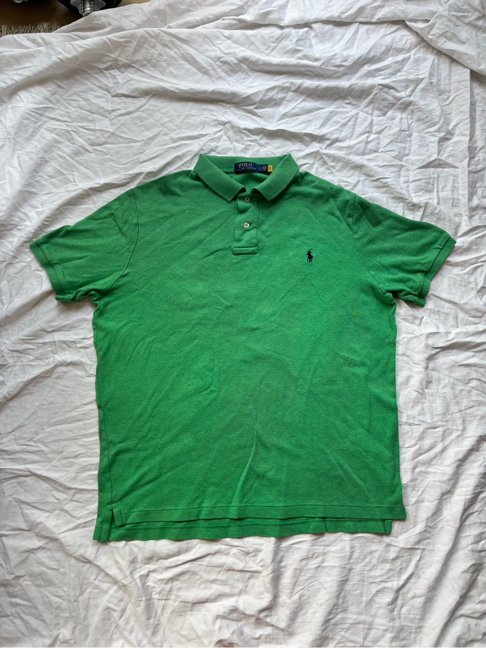 Polo by Ralph Lauren Bright Green Short-Sleeve Polo